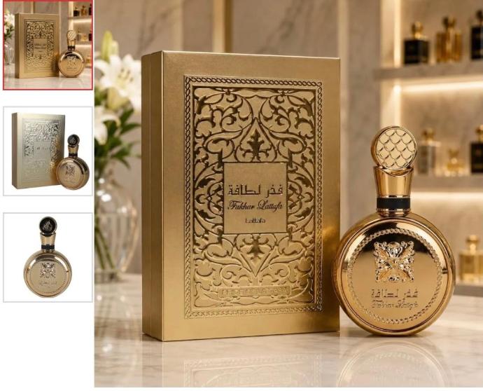 Lattafa Fakhar Gold Extrait Eau 100ml / Unisex